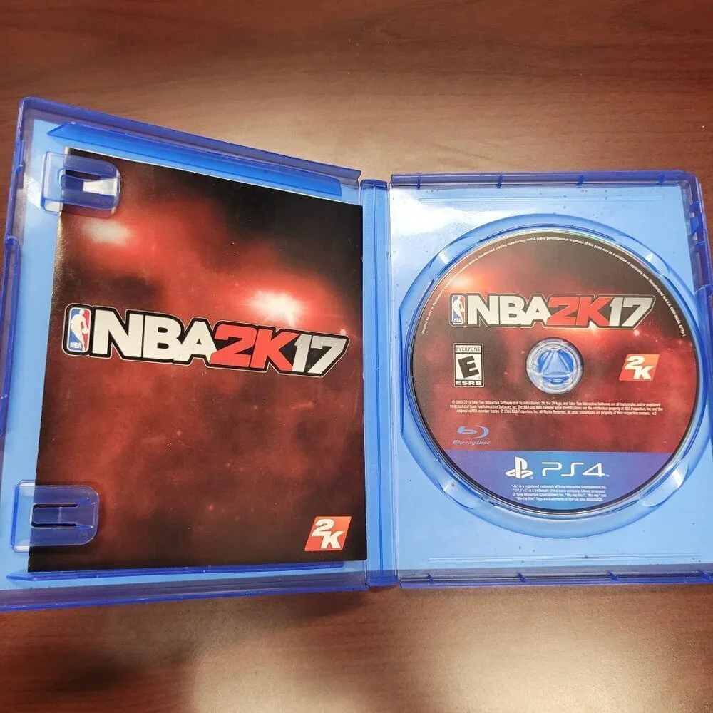NBA 2K17 PS4 Game With Case‎ Featuring Paul George